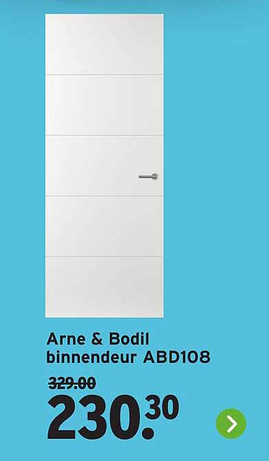 Arne & Bodil binnendeur ABD108