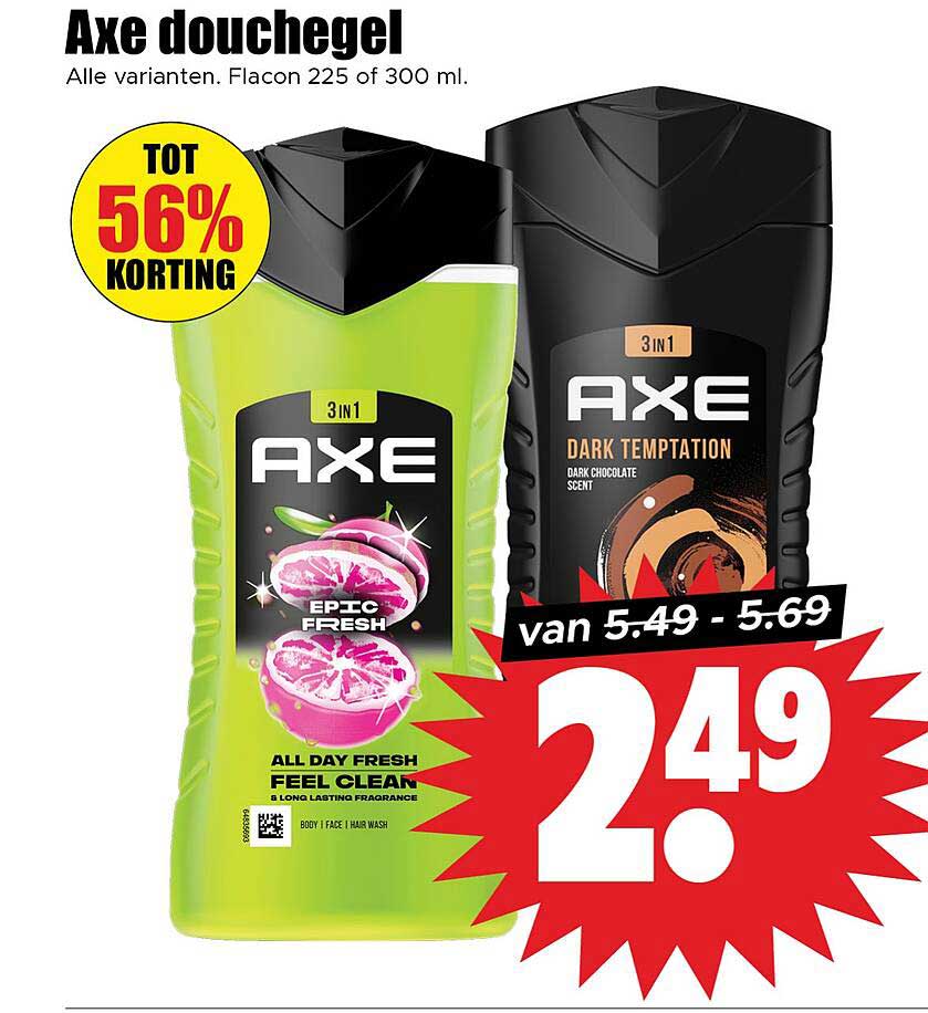 Axe douchegel