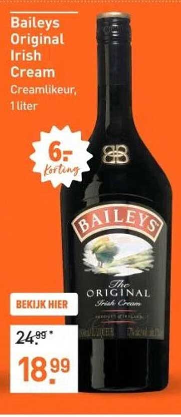 Baileys Original Irish Cream 1 liter