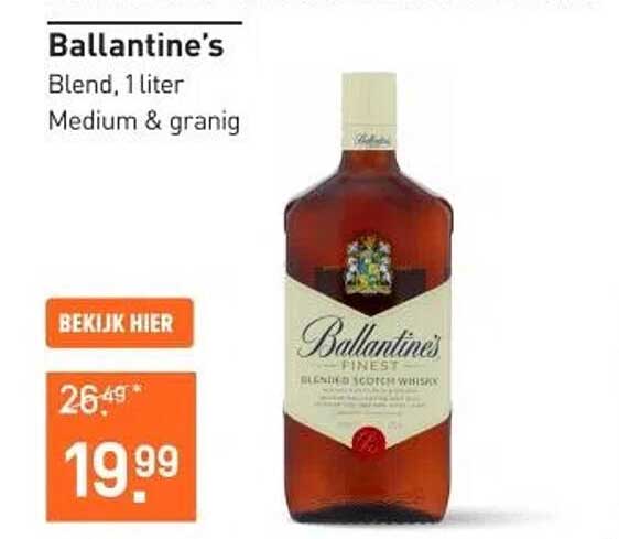Ballantine's Blend, 1 liter