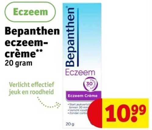 Bepanthen eczeem-crème 20 gram