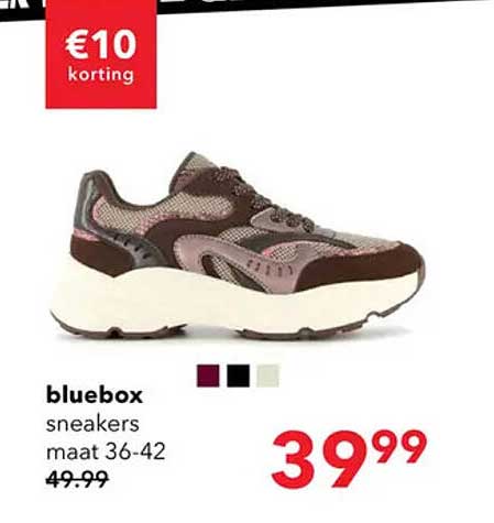 bluebox sneakers maat 36-42