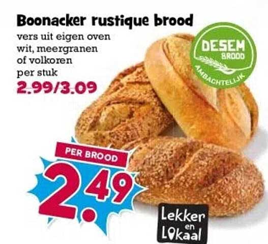 Boonacker rustique brood