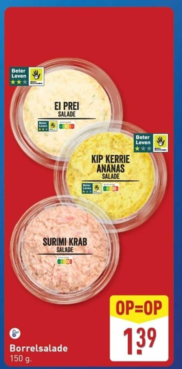 Borrelsalade 150 g
