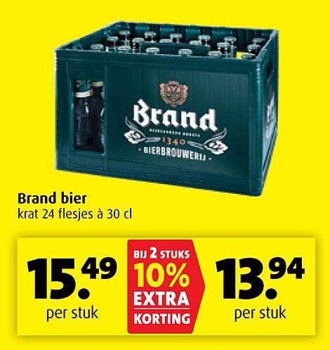 Brand bier