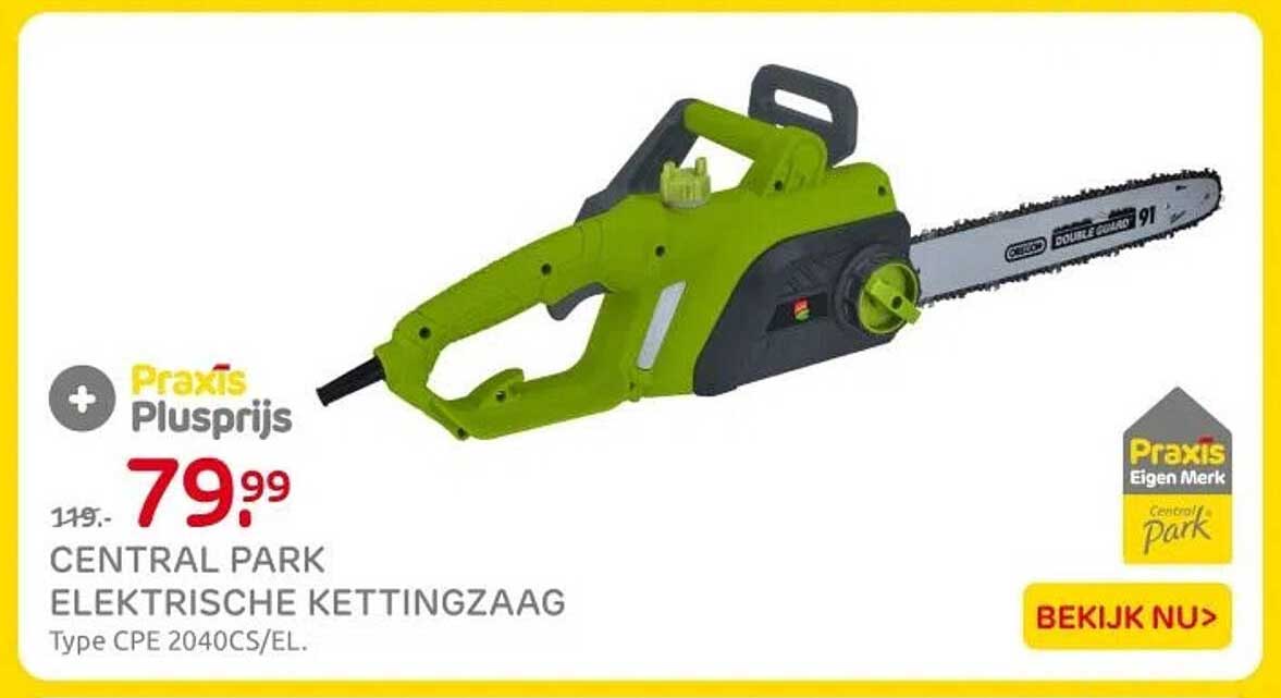 CENTRAL PARK ELECTRISCHE KETTINGZAAG