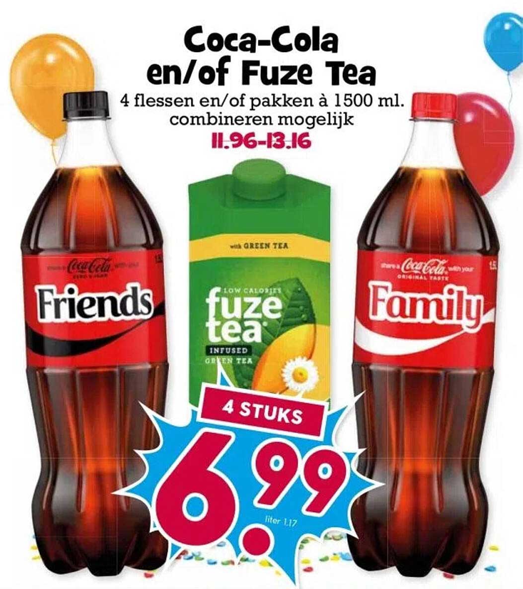 Coca-Cola en/of Fuze Tea