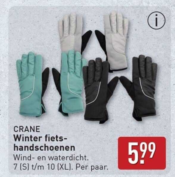 CRANE Winter fiets-handschoenen