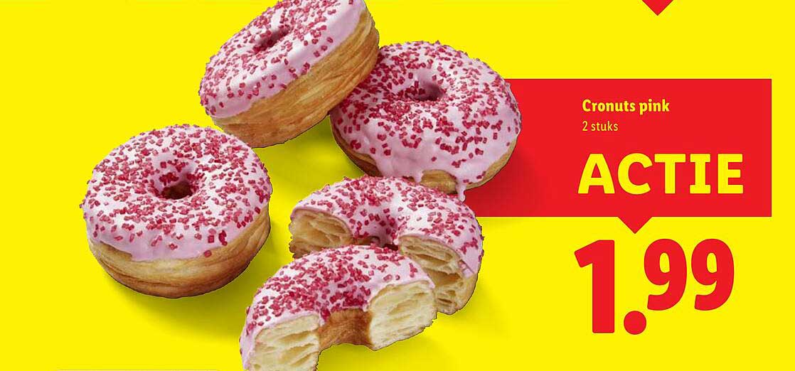 Cronuts pink 2 stuks