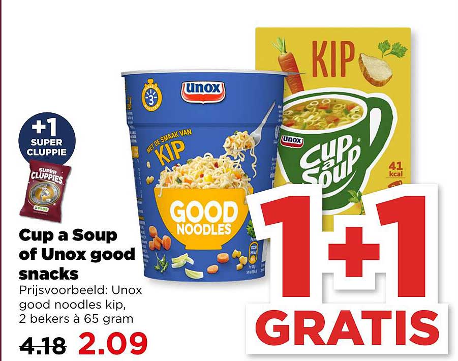 Cup a Soup of Unox good snacks