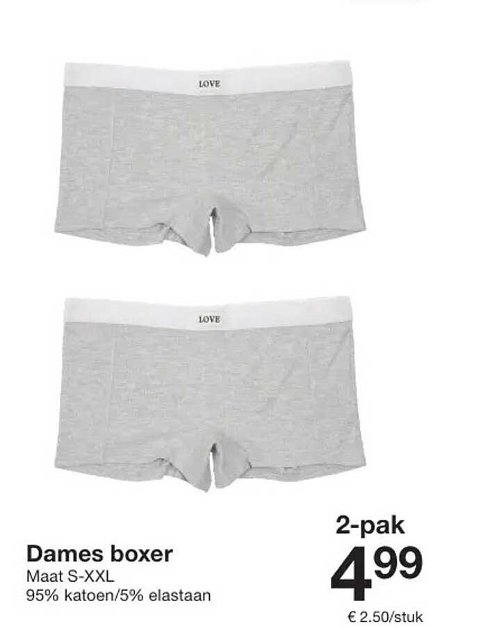Dames boxer