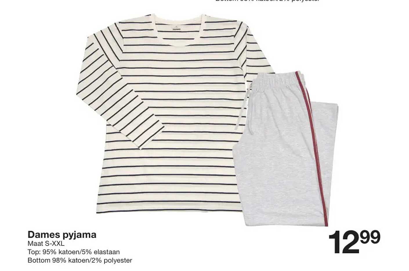 Dames pyjama