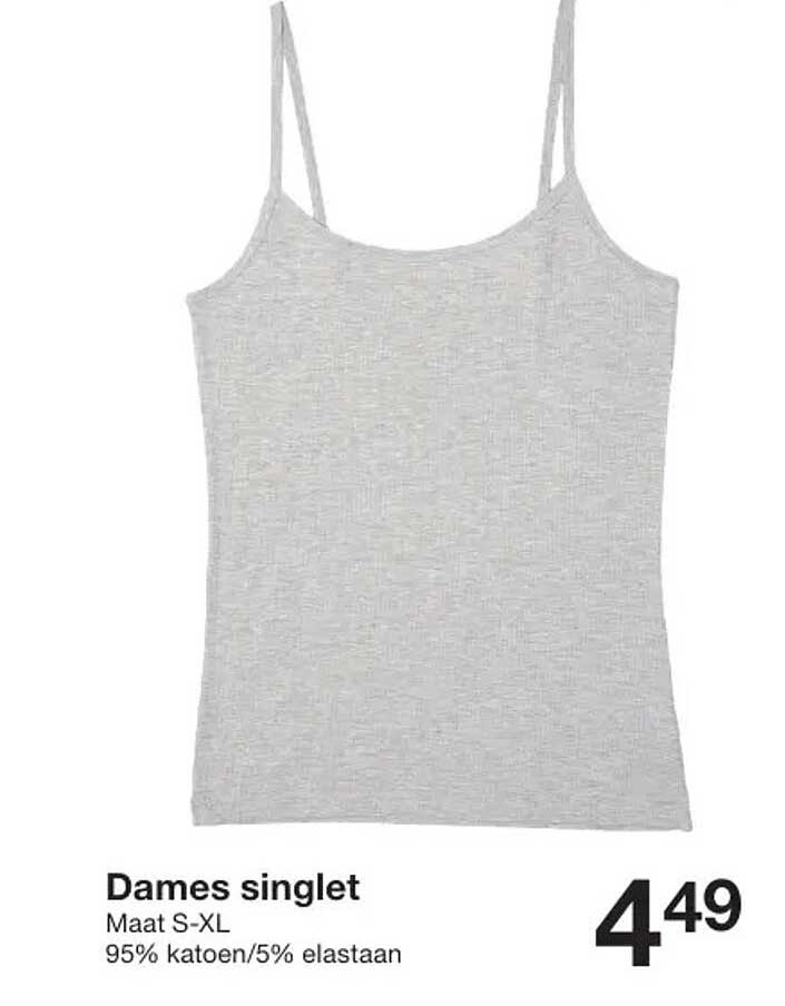 Dames singlet