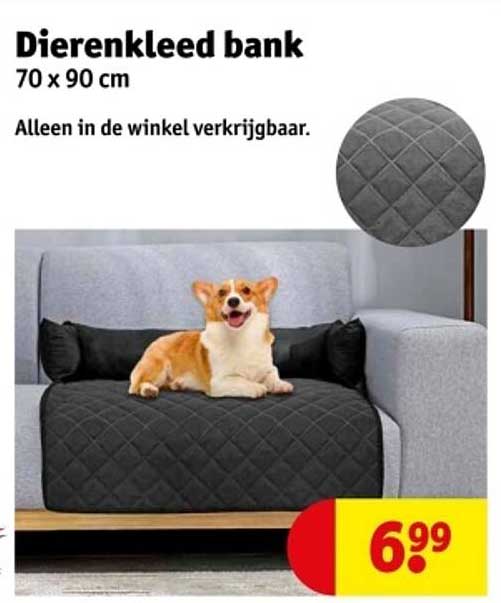 Dierenkleed bank