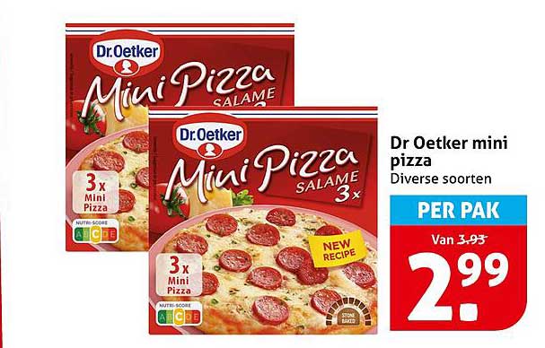 Dr Oetker mini pizza