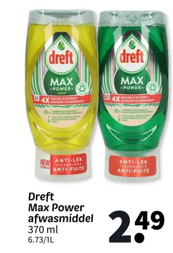 Dreft Max Power afwasmiddel