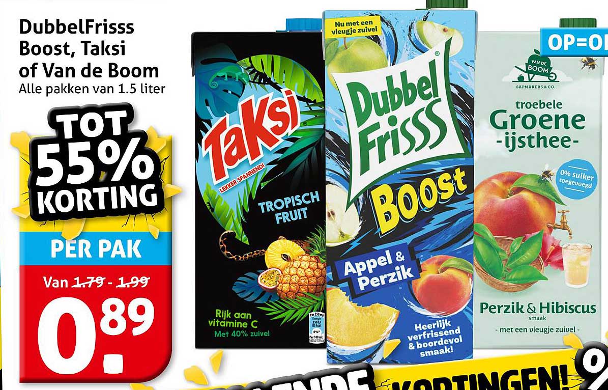 DubbelFrisss Boost, Taksi of Van de Boom
