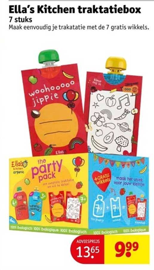 Ella’s Kitchen traktatiebox 7 stuks