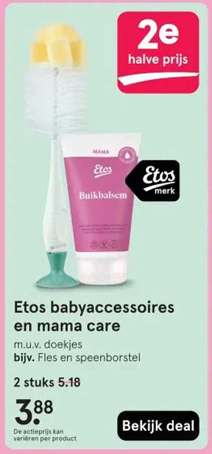 Etos babyaccessoires en mama care