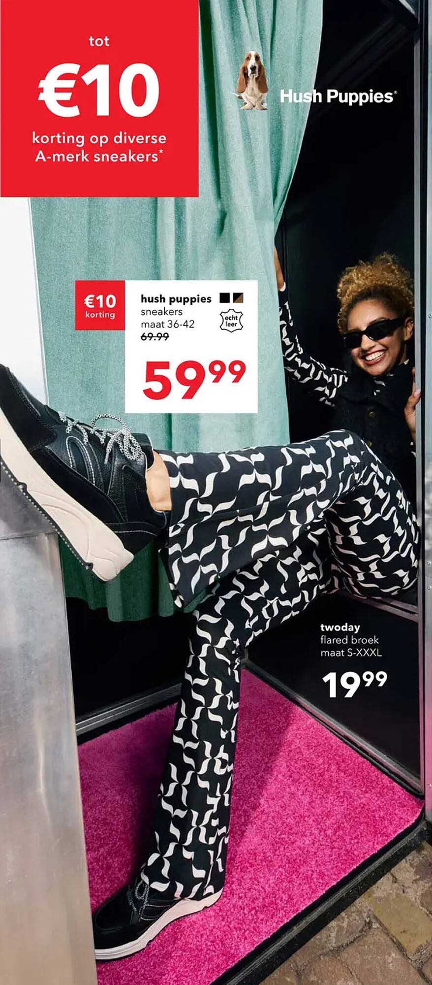 €10 korting op diverse A-merk sneakers