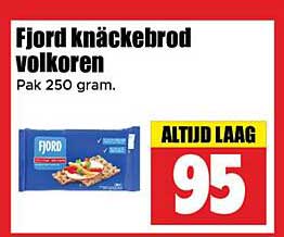 Fjord knäckebrod volkoren