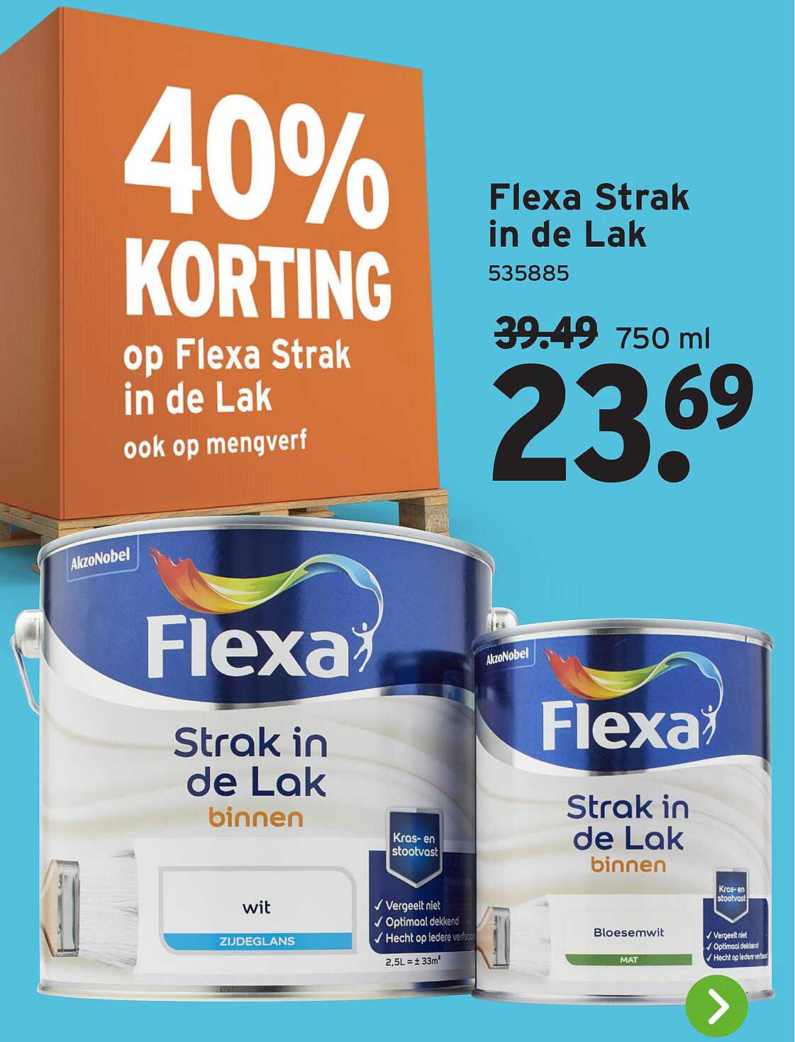 Flexa Strak in de Lak