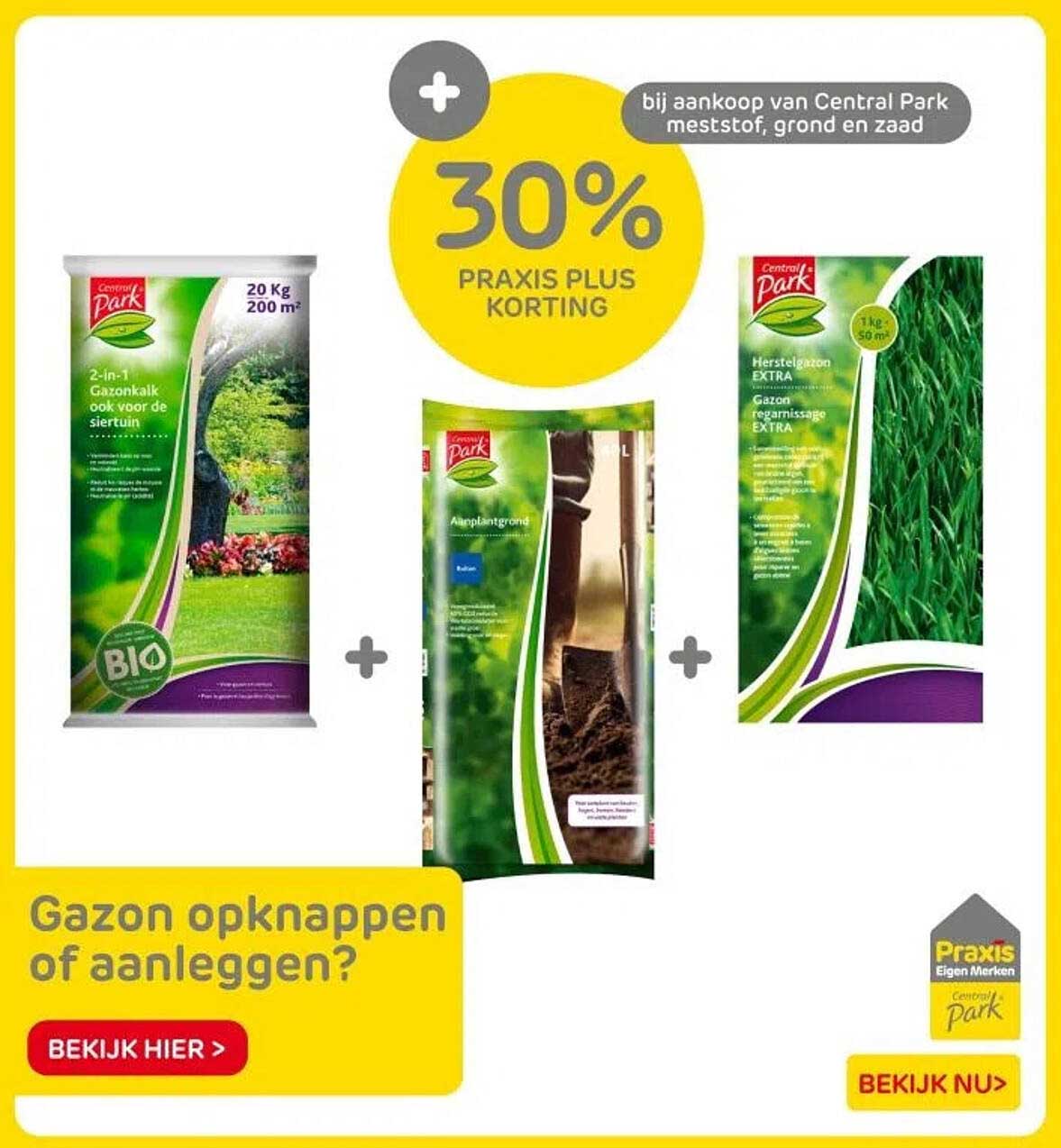Gazon opknappen of aanleggen?