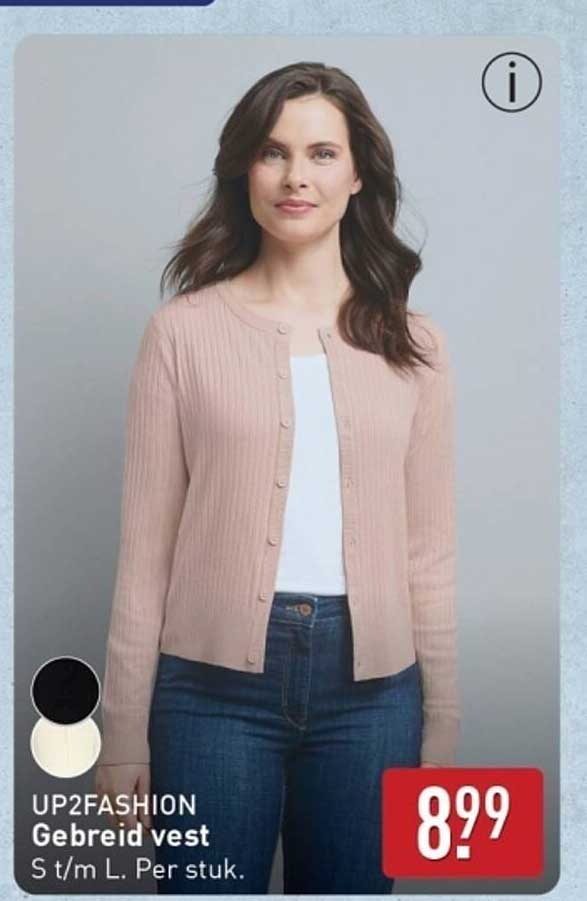 Gebreid vest