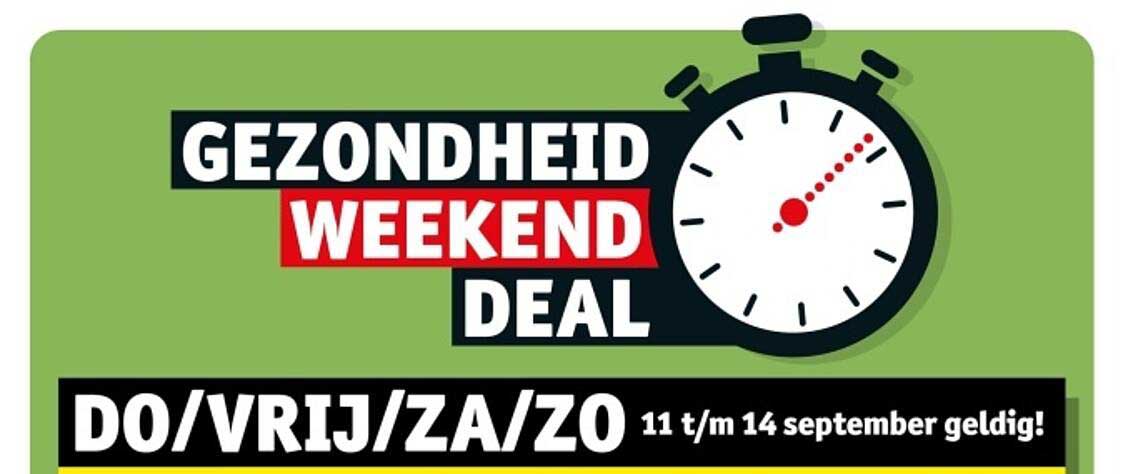 Gezondheid Weekend Deal