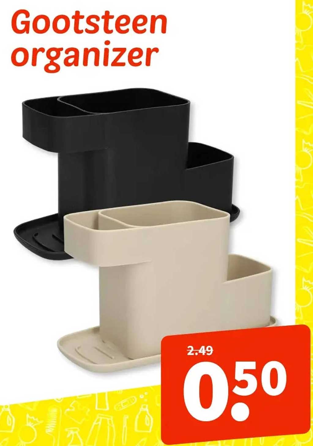 Gootsteen organizer