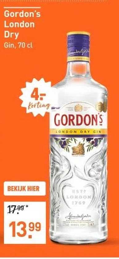 Gordon's London Dry Gin, 70 cl