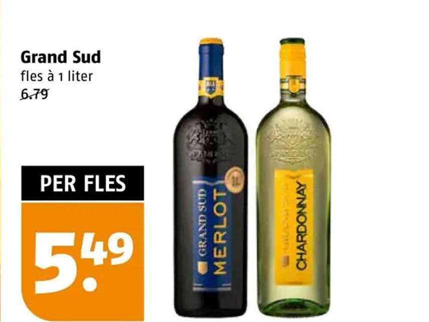Grand Sud fles à 1 liter