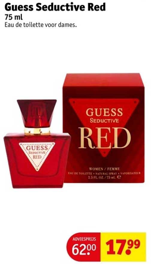 Guess Seductive Red 75 ml Eau de toilette voor dames