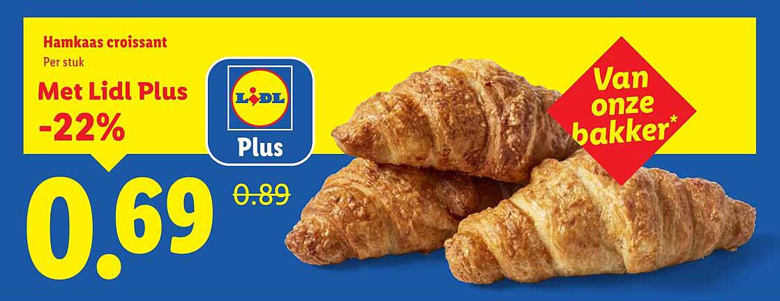 Hamkaas croissant