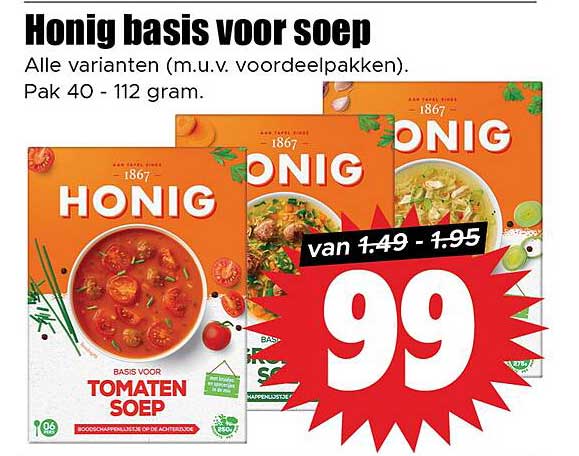 Honig basis voor soep