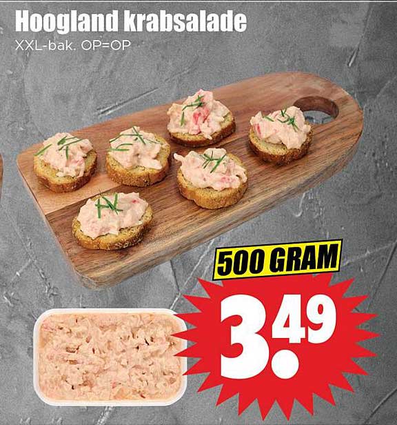 Hoogland krabsalade
