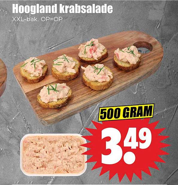 Hoogland krabsalade