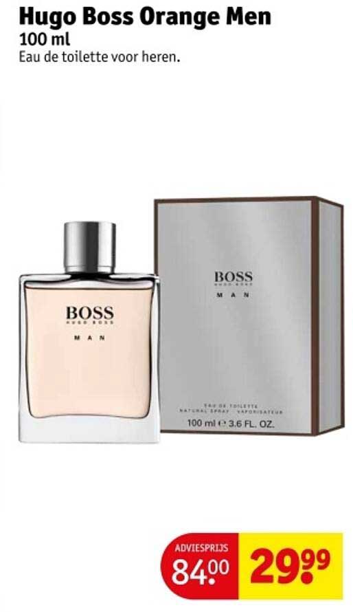 Hugo Boss Orange Men 100 ml Eau de toilette voor heren.