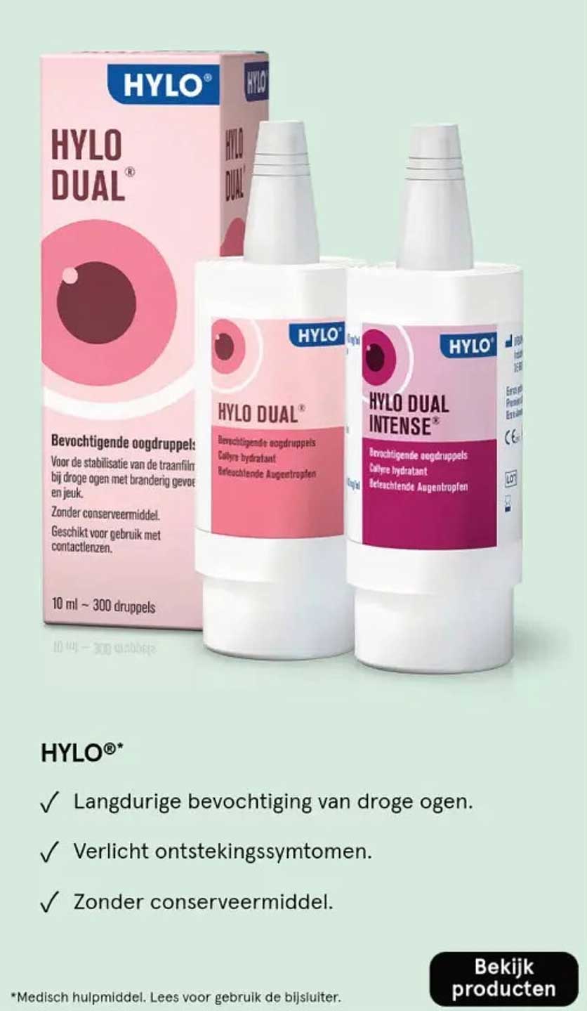 HYLO DUAL® en HYLO DUAL INTENSE®