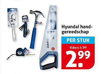Hyundai handgereedschap