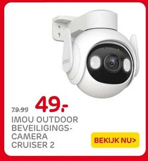 IMOU OUTDOOR BEVEILIGINGSCAMERA CRUISER 2