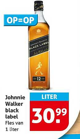 Johnnie Walker black label