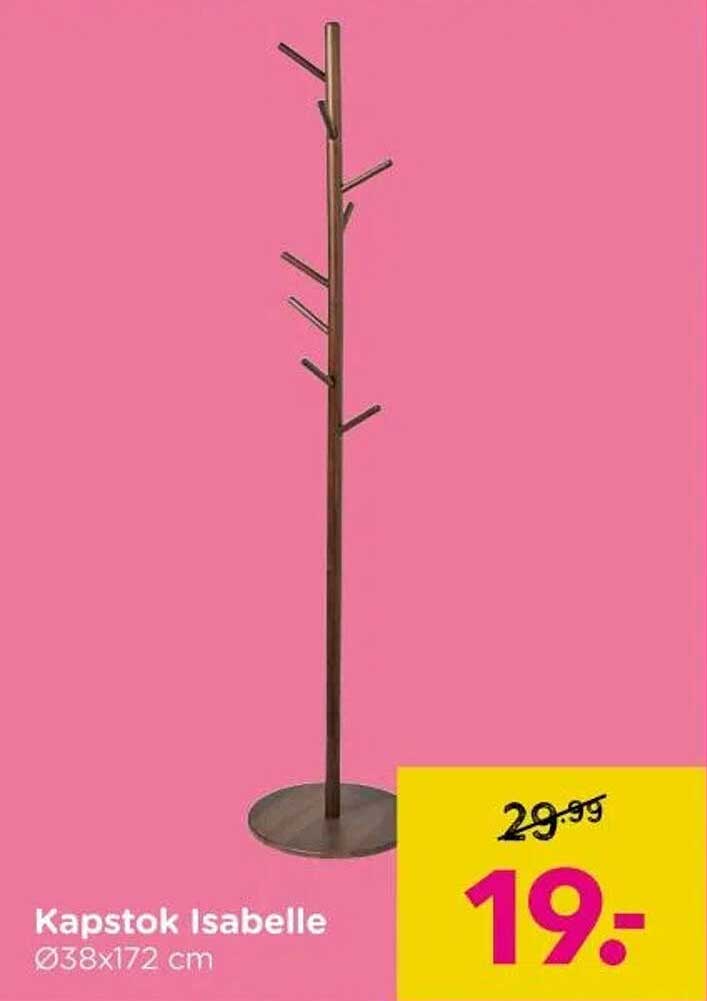 Kapstok Isabelle Ø38x172 cm