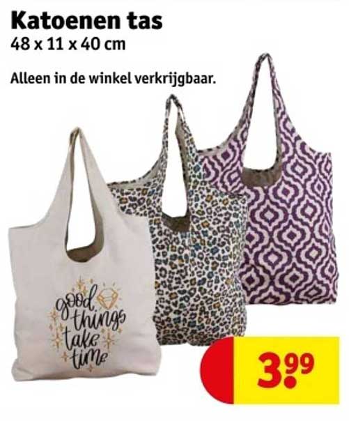 Katoenen tas