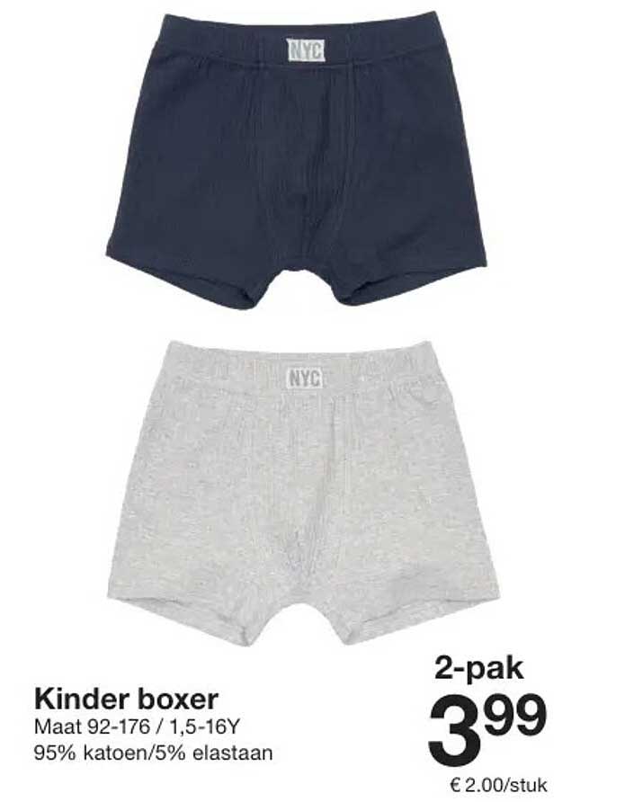 Kinder boxer