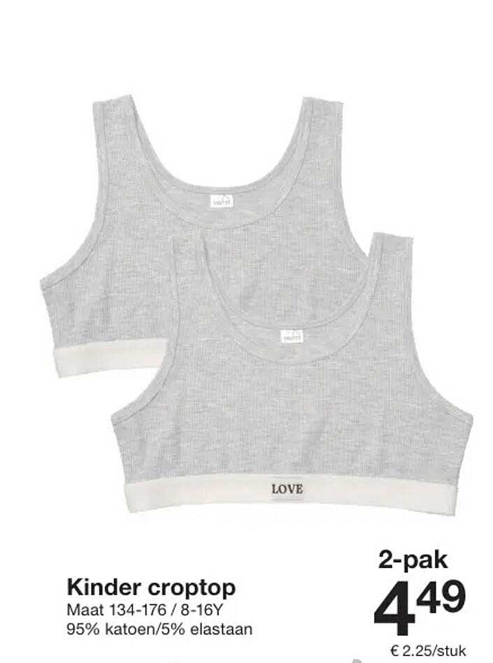 Kinder croptop