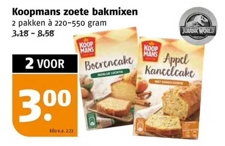 Koopmans zoete bakmixen
