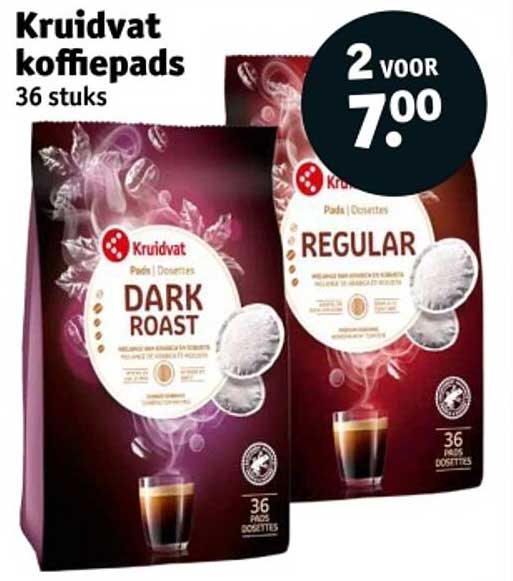 Kruidvat koffiepads 36 stuks