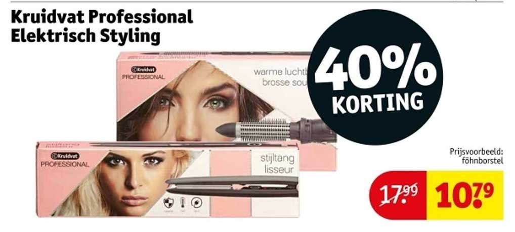 Kruidvat Professional Elektrisch Styling