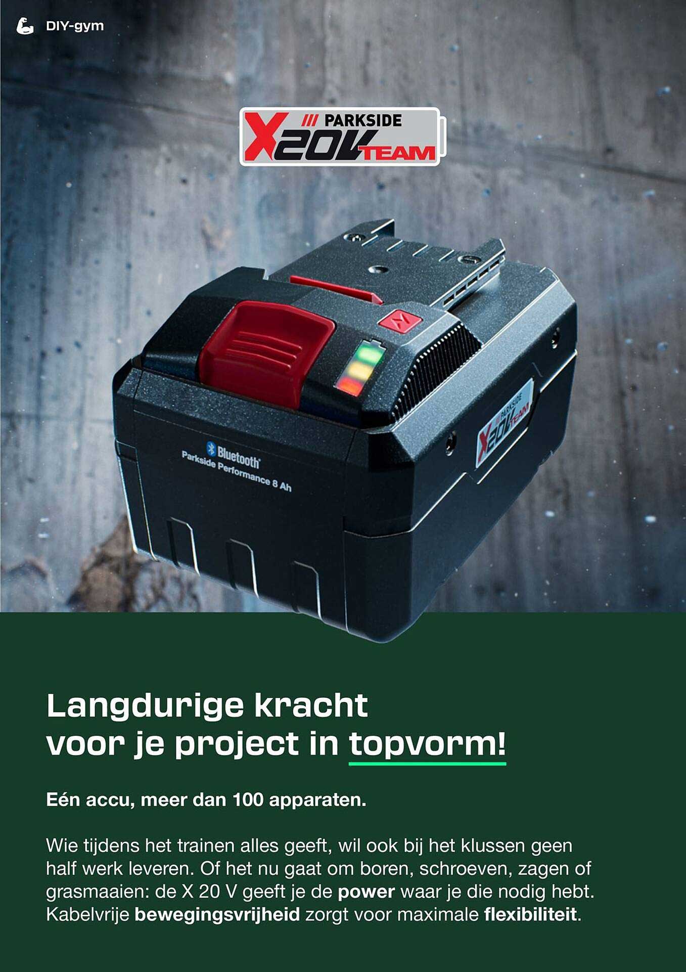 Langdurige kracht voor je project in topvorm!